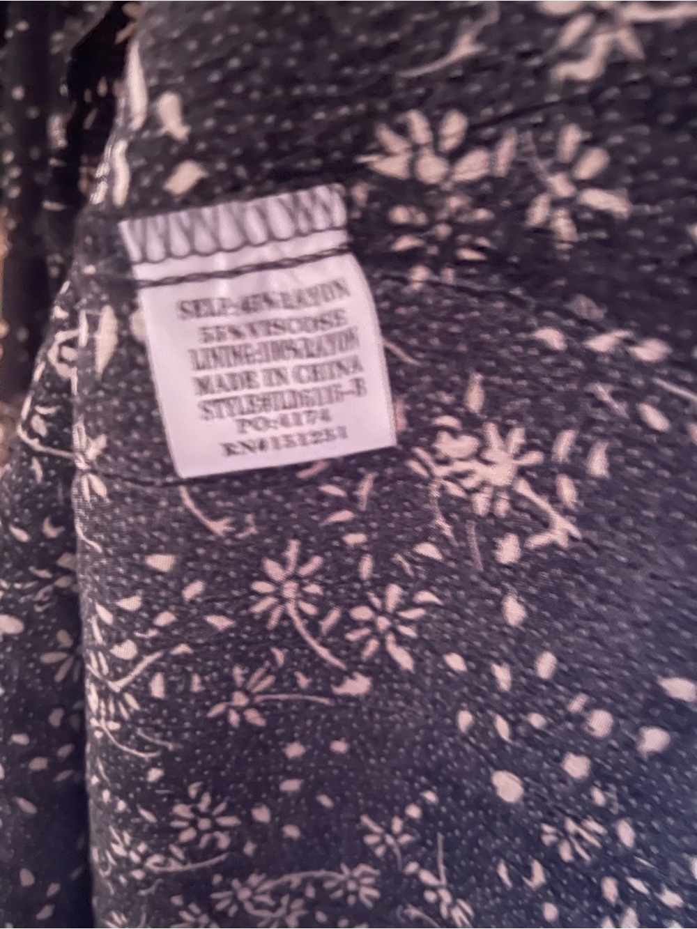 Worth Collective Black Floral Long Sleeve Maxi Dress - Picture 6 of 7